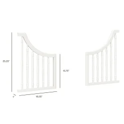 Toddler Bed Conversion Kit - Warm White