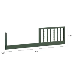 Toddler Bed Conversion Kit for Jenny Lind Crib - Green