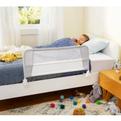 Toddler Safety Bed Rail - Grey