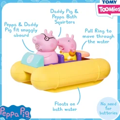 Toomies Peppa Pig Peppa Pull & Go Pedalo