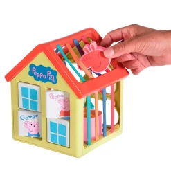 Toomies Peppa’s Activity House - Activity Center with Shape Sorting and Color Matching Games