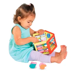 Toomies Peppa’s Activity House - Activity Center with Shape Sorting and Color Matching Games