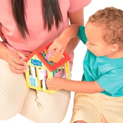Toomies Peppa’s Activity House - Activity Center with Shape Sorting and Color Matching Games