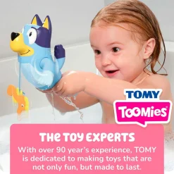 Toomies Swimming Bluey Bath Toy with Seahorse