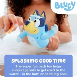 Toomies Swimming Bluey Bath Toy with Seahorse