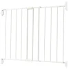 Top of Stairs Expanding Metal Gate - White