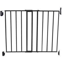 Top of Stairs Expanding Metal Gate - Black
