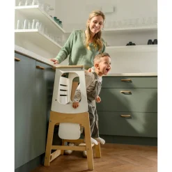 Toucan 3-In-1 Learning Tower - Natural White