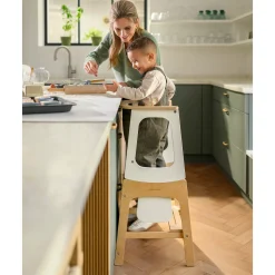 Toucan 3-In-1 Learning Tower - Natural White