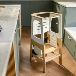 Toucan 3-In-1 Learning Tower - Natural White