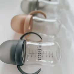 Transitional Sippy/Weighted Straw Cup - Soft Blush