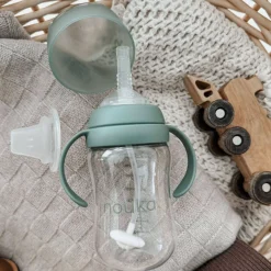 Transitional Sippy/Weighted Straw Cup - Soft Sand