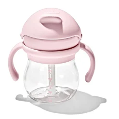 Transitions Straw Cup With Removable Handles 6oz - Blossom