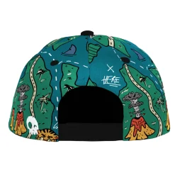Treasure Map Snapback 6-24m