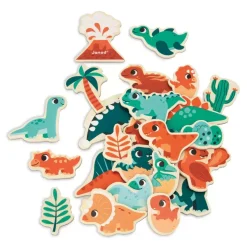 Tropical Dino Magnets Set 24 Pieces