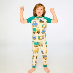 Trucks Pajama Set 7-12