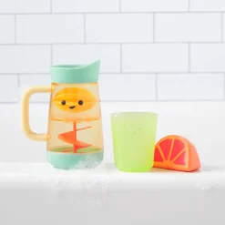 Tub-to-Table cafe Swirl And Splash Lemonade Bath toy Set