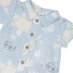 Turtle Romper 3-24m