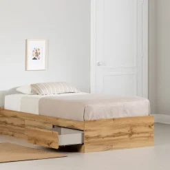Twin Bed - Tassio Nordik Oak