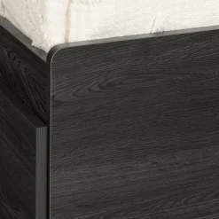 Twin Bed and Headboard Set - Fynn Gray Oak