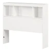 Twin Bookcase Headboard - Summertime Pure White