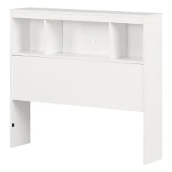 Twin Bookcase Headboard - Summertime Pure White