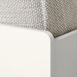 Twin Mates Bed with 3 Drawers - Hourra Pure White