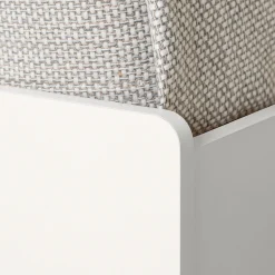 Twin Mates Bed With Bookcase Headboard Set - Reevo Pure White