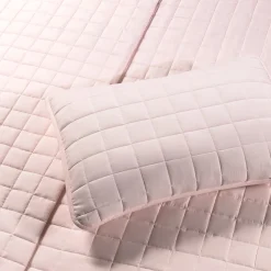 Twin Quilt Set - Blush