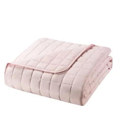 Twin Quilt Set - Blush