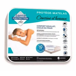 Twin Quilted Mattress Protector + 1 Pillow Protector