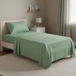 Twin Sheet Set - Hedge Green