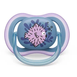Ultra Air Pacifier 6-18m Puffer Fish / Sea Horse 2-pack
