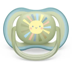 Ultra Air Pacifier 0-6m Smiling Sun / Blue Rainbow 2-pack