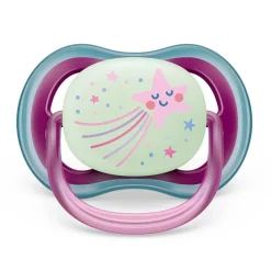 Ultra Air Pacifier Nighttime 6-18m Falling Star/Dreams 2-pack