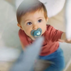 Ultra Soft Pacifier 6-18m Blue Dove / Silver Leaf 2-pack