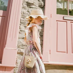 Under My Straw Hat Purse