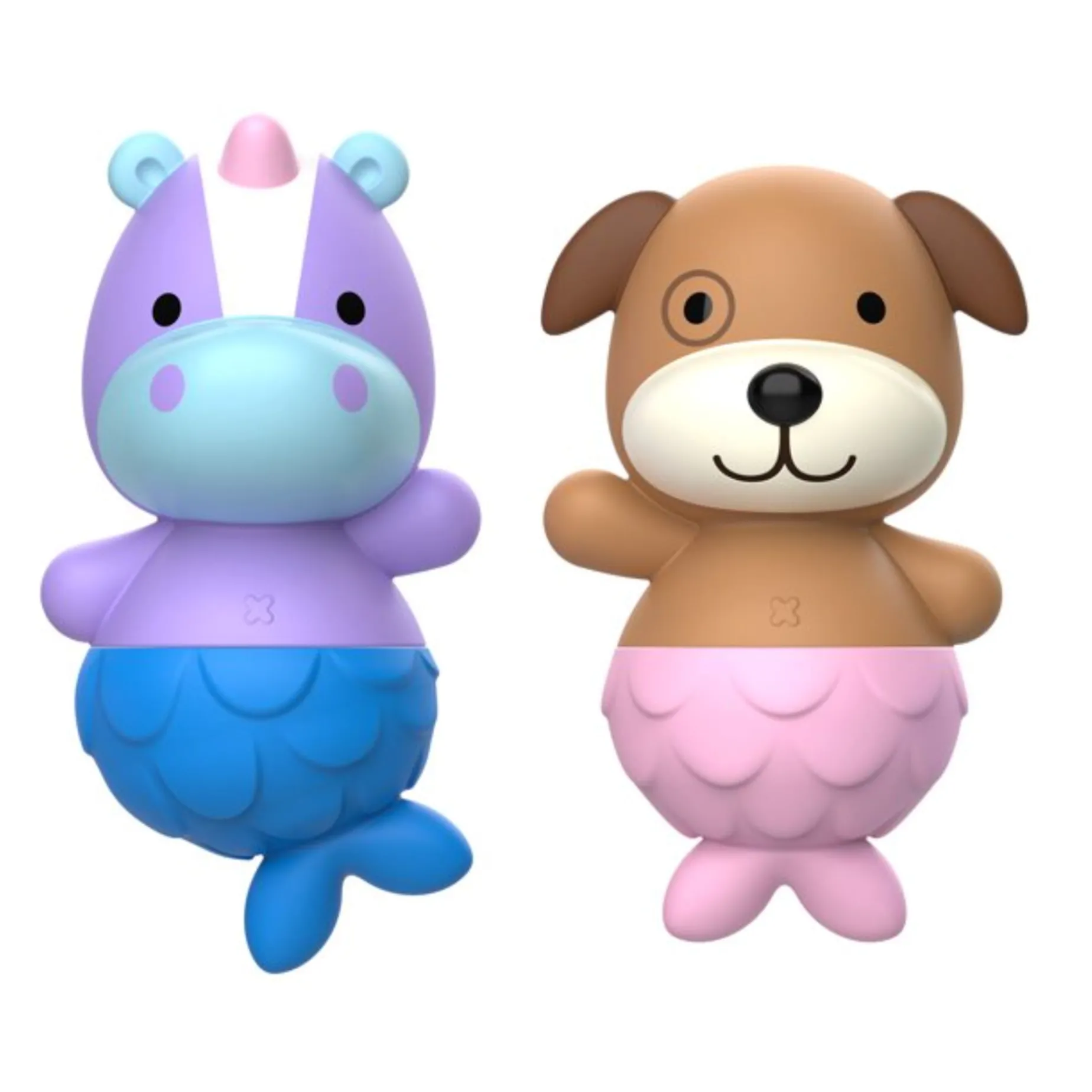 Unicorn And Dog Toys Bath