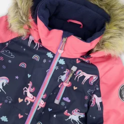 Unicorns 1pce Snowsuit 2-6