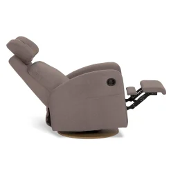 Upholstered Rocking Armchair Swivel, Glider, Recliner Hailey - Arlo Beige