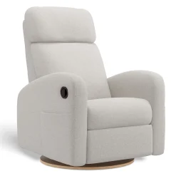 Upholstered Rocking Armchair Swivel, Glider, Recliner Hailey - Alta™ 10 Stain-resistant fabric