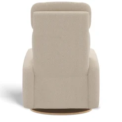 Upholstered Rocking Armchair Swivel, Glider, Recliner Hailey - Beyond Sheep Cream