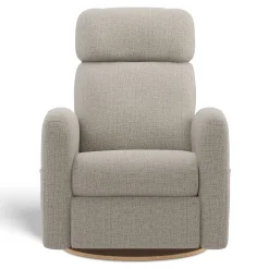 Upholstered Rocking Armchair Swivel, Glider, Recliner Hailey - Breather Driftwood Motorized Electric