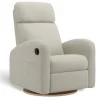 Upholstered Rocking Armchair Swivel, Glider, Recliner Hailey - Como Sand