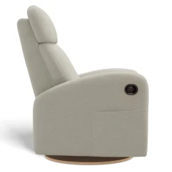 Upholstered Rocking Armchair Swivel, Glider, Recliner Hailey - Como Sand