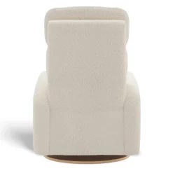 Upholstered Rocking Armchair Swivel, Glider, Recliner Hailey - Puppy Pearl