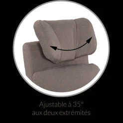 Upholstered Rocking Armchair Swivel, Glider, Recliner Hailey - Arlo Pearl Motorized Electric