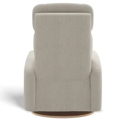 Upholstered Rocking Armchair Swivel, Glider, Recliner Hailey - Nubia Ivory