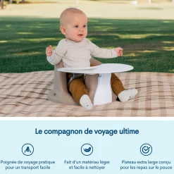 Upseat Baby Booster - Taupe