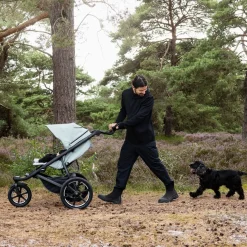 Urban Glide 3 Stroller with Magnetic Buckle - Black